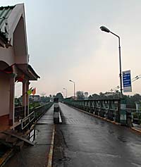 The French Bridge in Pakse by Asienreisender